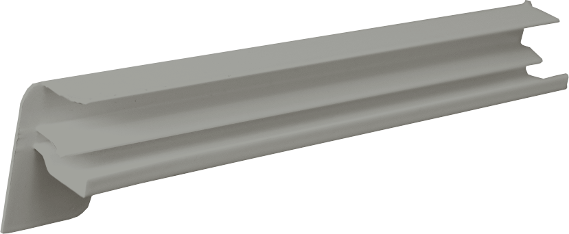 Předomítková krytka na venkovní hliníkové parapety 50-130 mm - stříbná