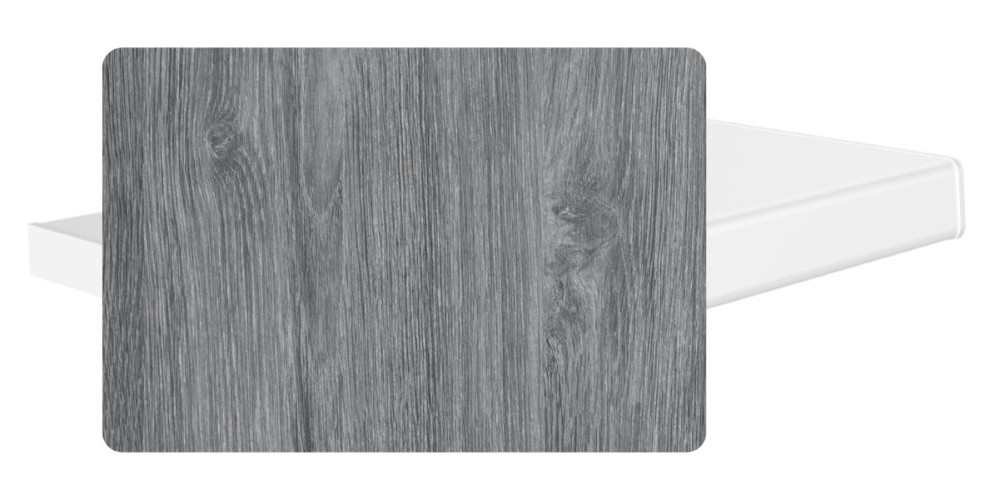 Vnitřní plastový parapet - speciální dekory Sheffield oak concrete