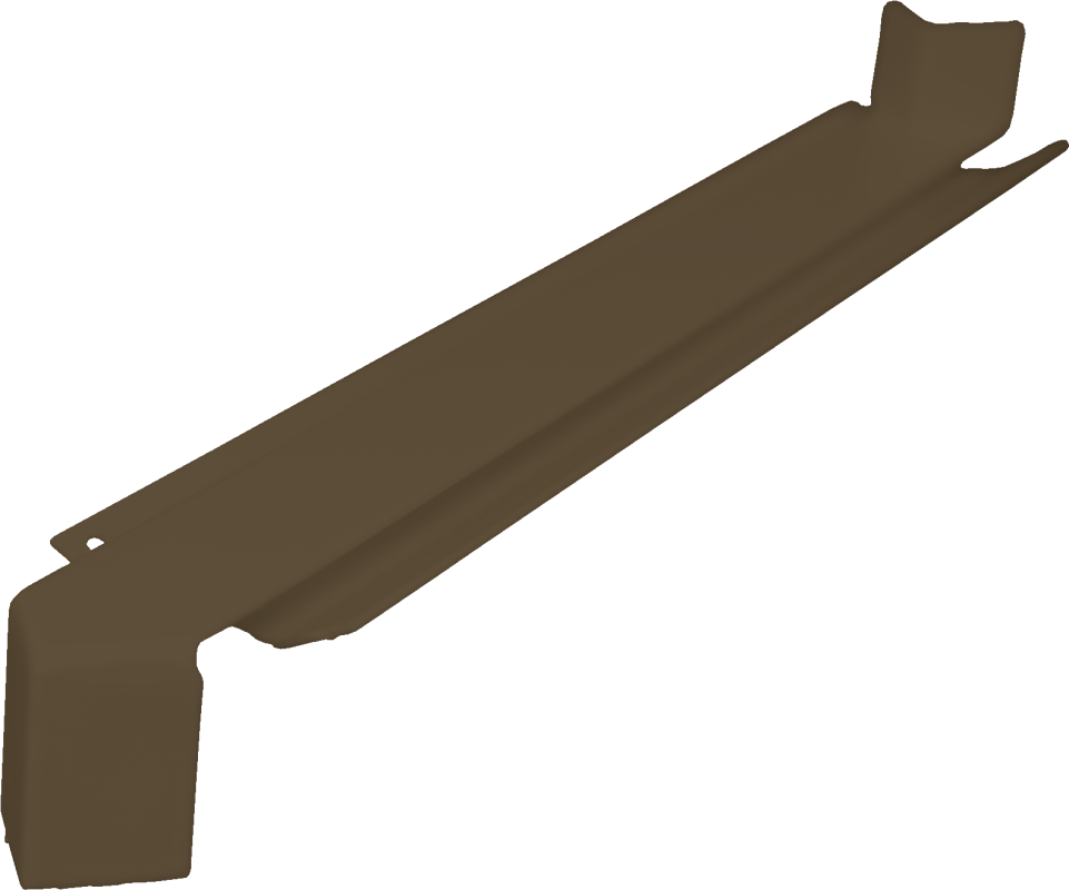 Hliníková rohová spojka 90º (vnější roh) - bronz