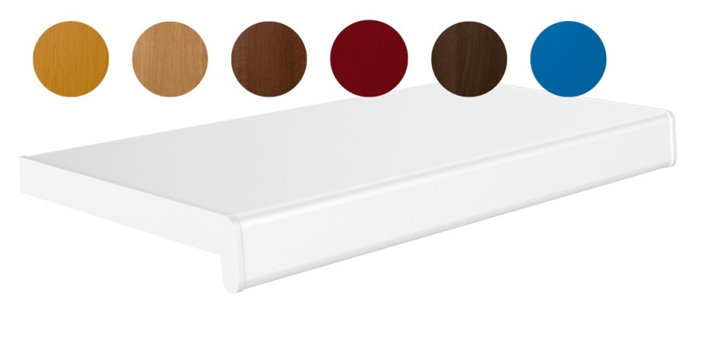 Vnitřní plastový parapet - speciální dekory