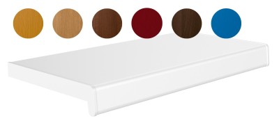 Vnitřní plastový parapet - speciální dekory